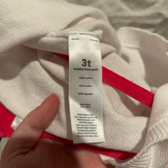 Carters cardigan sparkly button accents 3t nwt - Picture 5 of 5